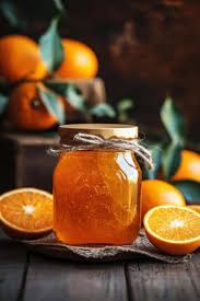 Homemade orange marmalade